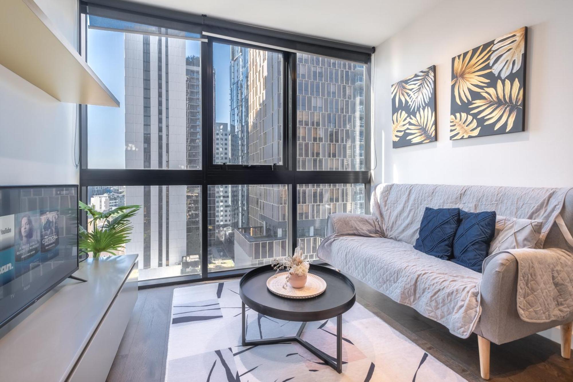 Relaxed 1Br1Ba City View Apt Wifi In Cbd 墨尔本 外观 照片